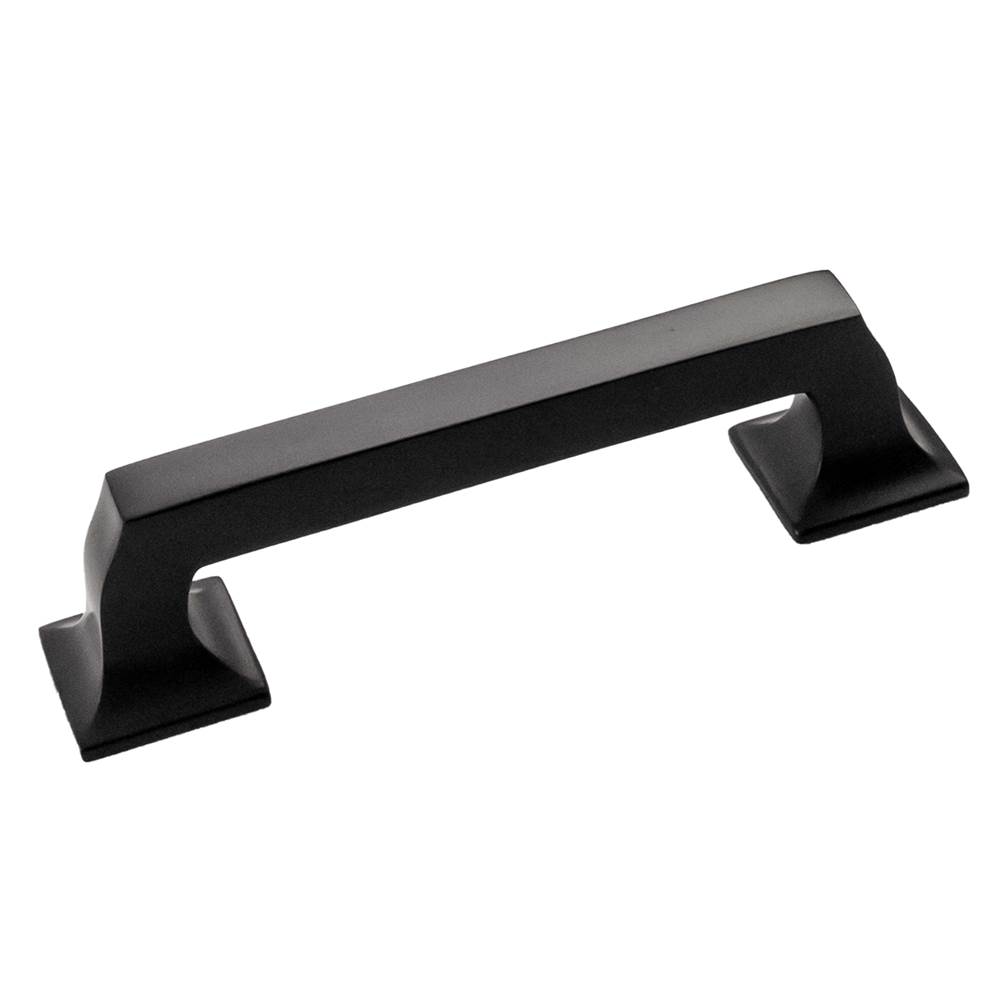 Belwith Keeler Studio II Collection Pull 3-3/4 Inch (96mm) Center to Center Matte Black Finish