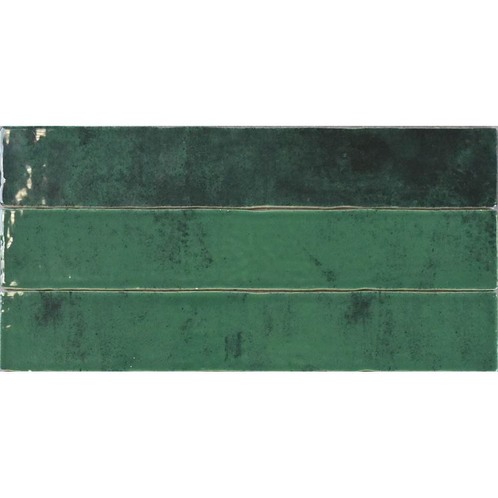 Roca Tile USA Zellige Emerald Green 2X16